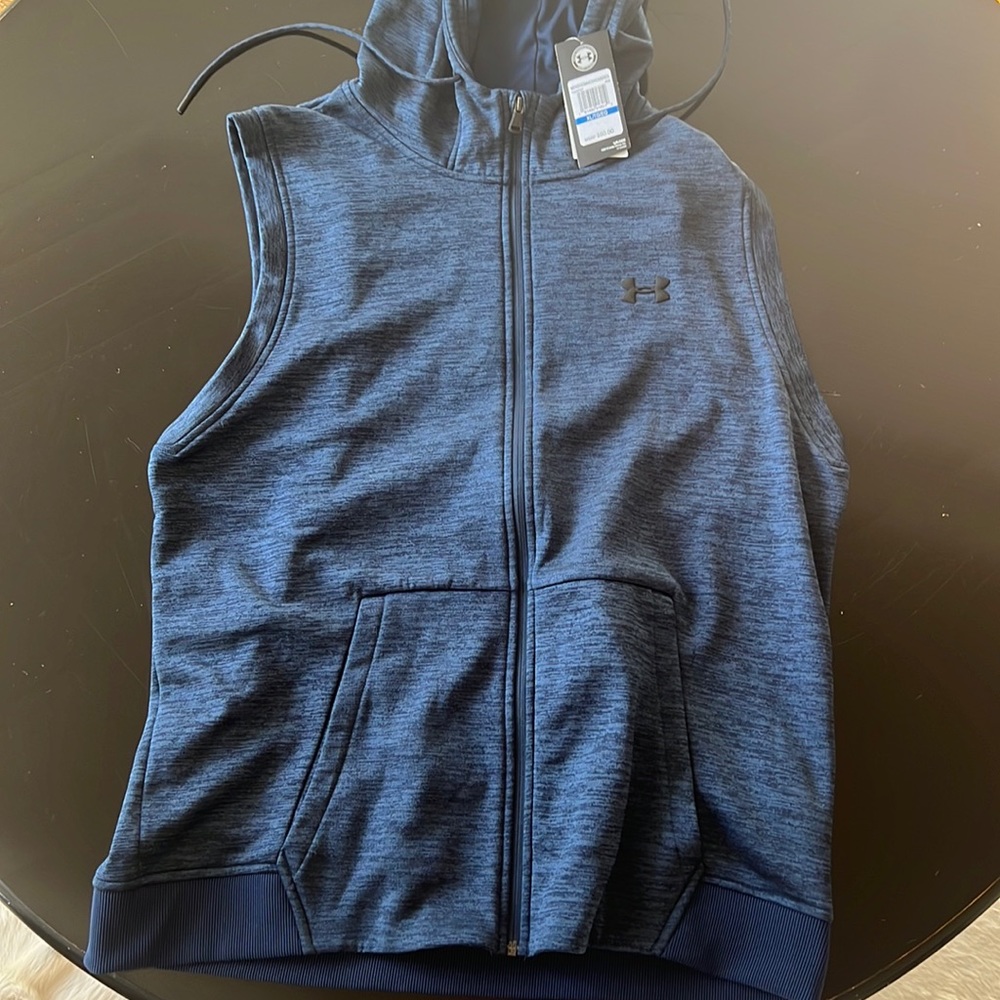 UA Sleeveless Hoodie Size XL - New w Tags